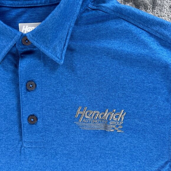 Hendrick Automotive Group Employee Polo Shirt Men S Uniform Team Car Auto - Picture 9 of 12